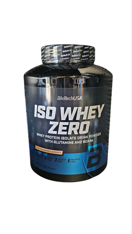 ISO WHEY ZERO - مسحوق بروتين مركز بطعم الكوكيز والكريما